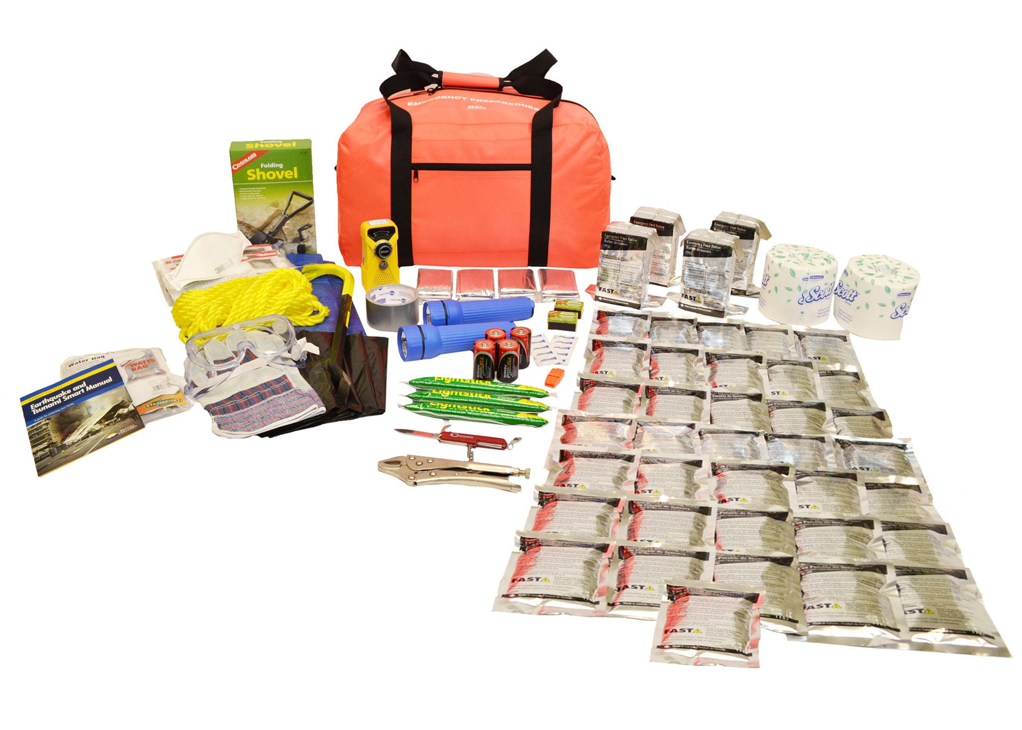 GrabandGo 4 Person Emergency Kit (EKIT1390.2) F.A.S.T. Limited F