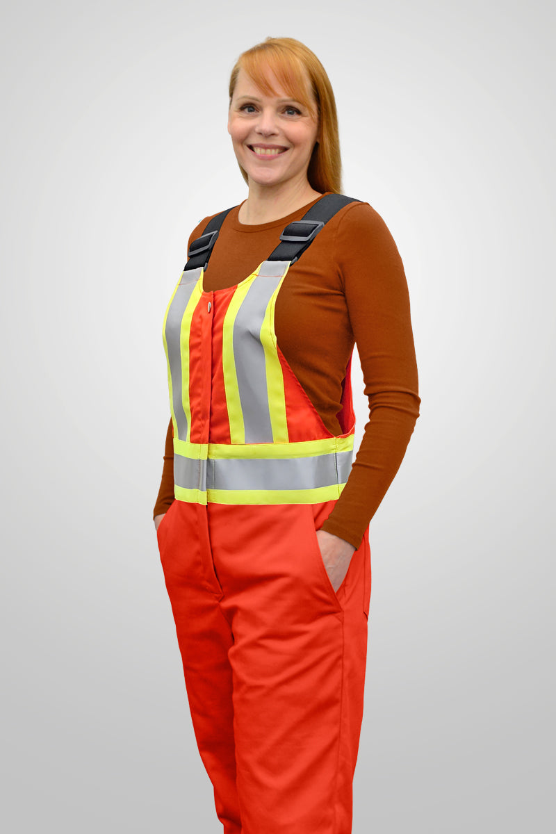 High Visibility Bib Overall – Women Petite (WB300P)