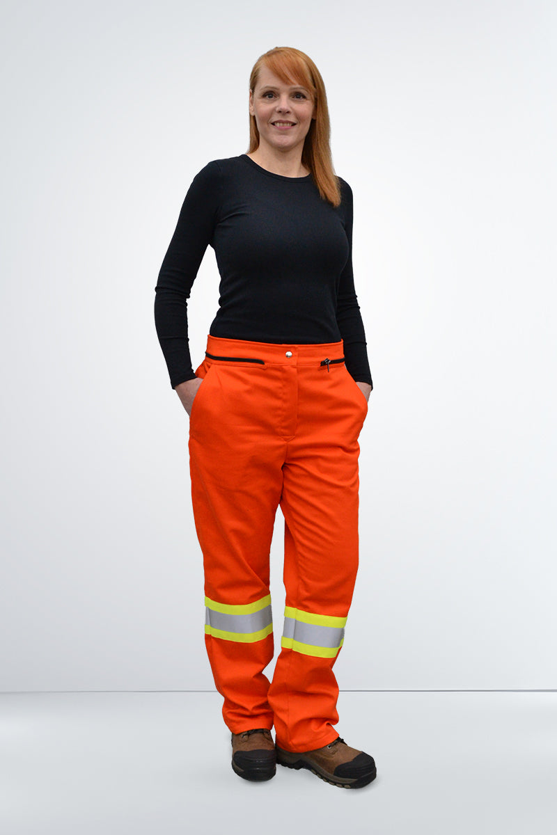 High-Visibility Pants Zip Waist – Women (WP520)