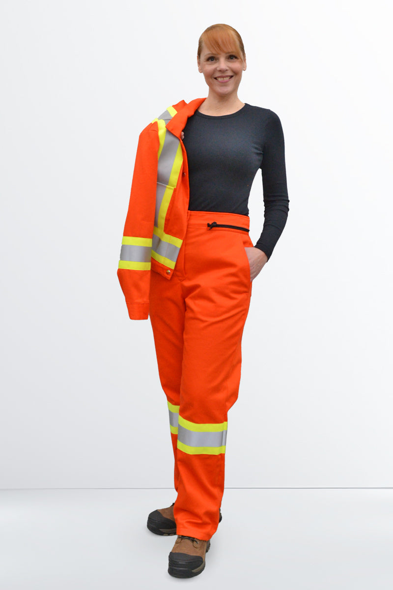 High-Visibility Pants Zip Waist – Women (WP520)