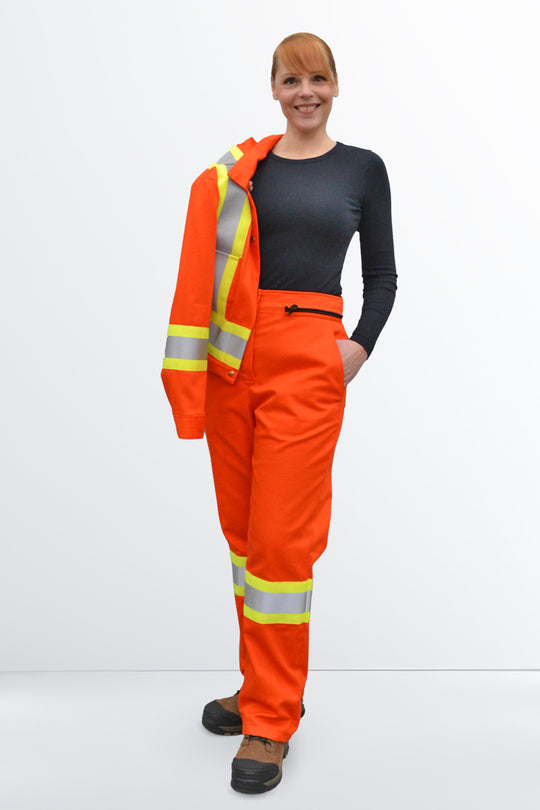 High-Visibility Pants Zip Waist – Women (WP520)