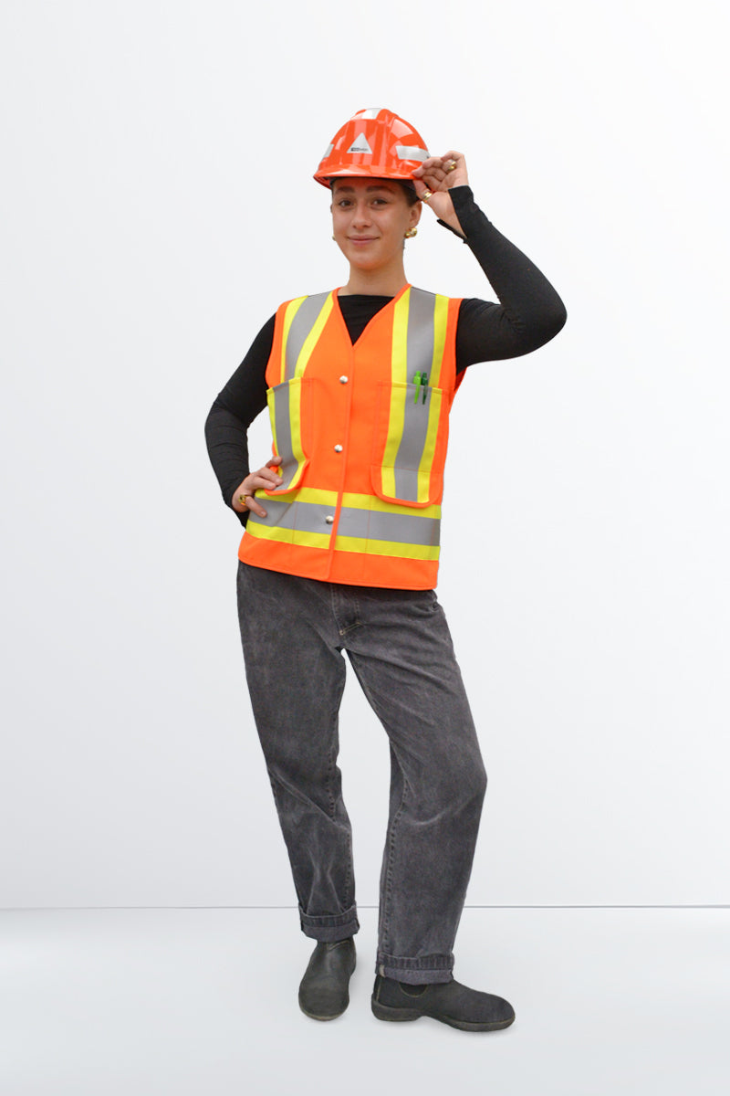 High Visibility Woven Vest General Style – Women (WV100)