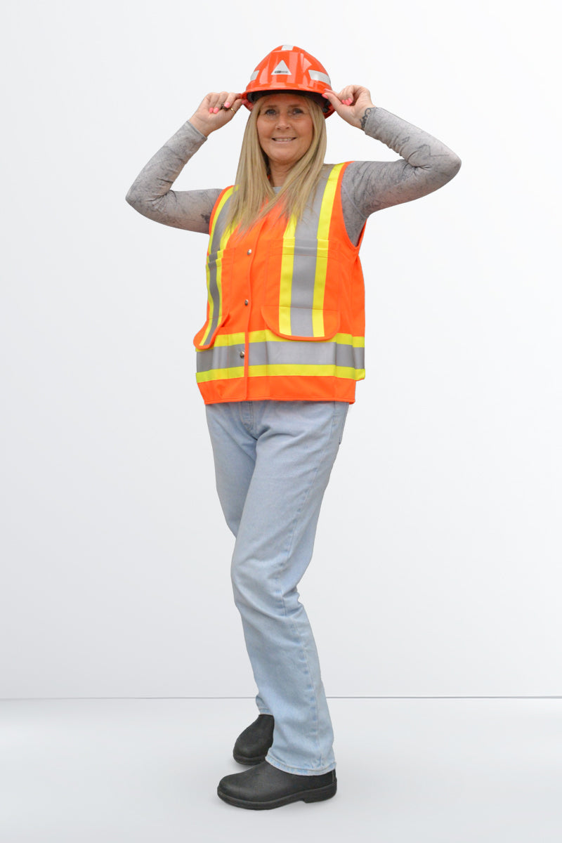 High Visibility Vest Surveyor Style – Women (WV150)