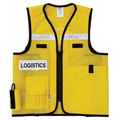     Incident-Command-ICS-Vest-VEST1017-Heavy-Mesh-Identification-Vest-Site-Command-Yellow-Front from fastlimited.com