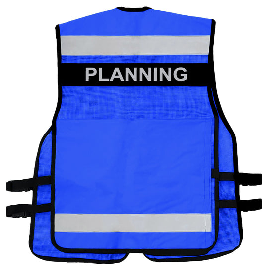 Incident Command (ICS) Vest (VEST1025)  Heavy Mesh | Identification Vest | SAR