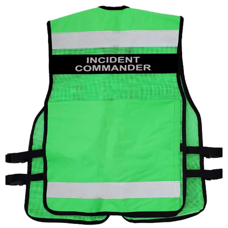     Incident-Command-ICS-Vest-VEST1025-Heavy-Mesh-Identification-Vest-SAR-Green-Back from fastlimited.com