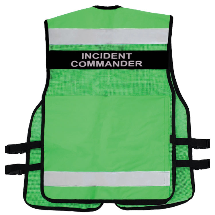 Incident Command (ICS) Vest (VEST1025)  Heavy Mesh | Identification Vest | SAR