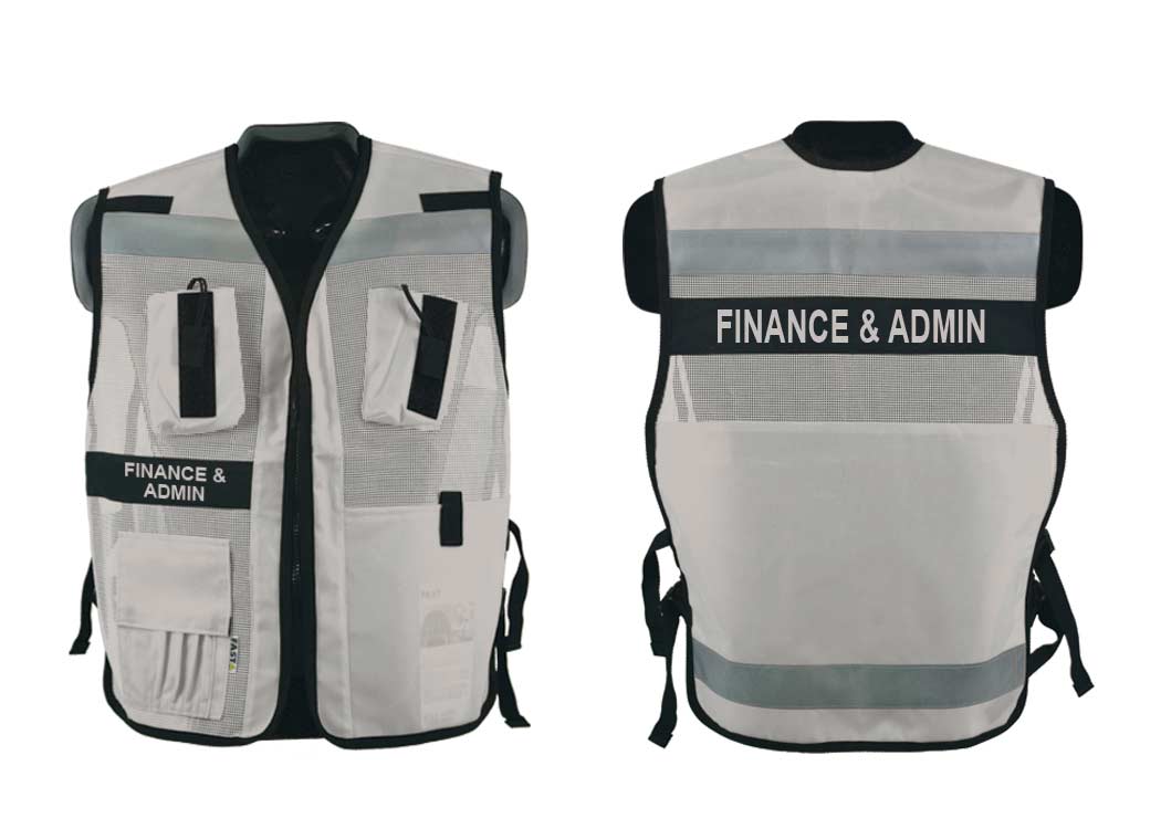 Incident Command (ICS) Vest (VEST1025) Heavy Mesh | Identification Ves ...