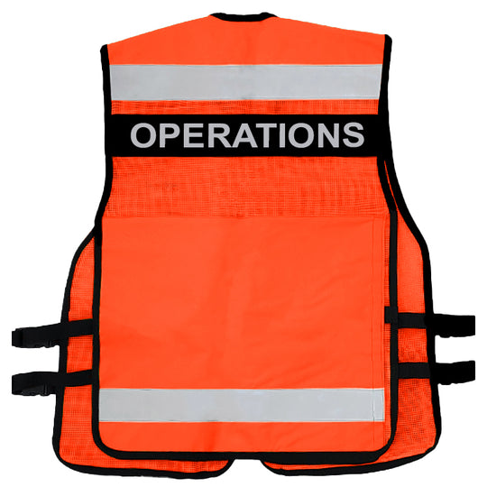 Incident Command (ICS) Vest (VEST1025)  Heavy Mesh | Identification Vest | SAR