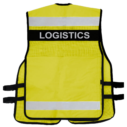 Incident Command (ICS) Vest (VEST1025)  Heavy Mesh | Identification Vest | SAR