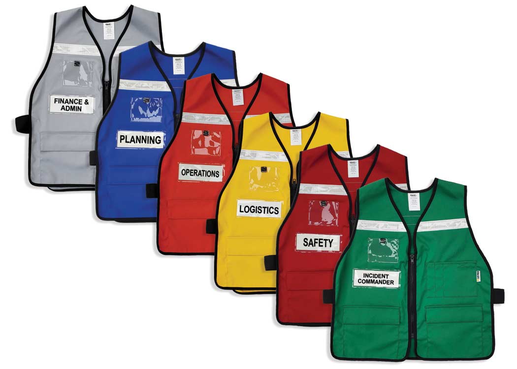 Incident Command (ICS) Vest (VEST1130) Poly Cotton | ESS Volunteer Ide ...