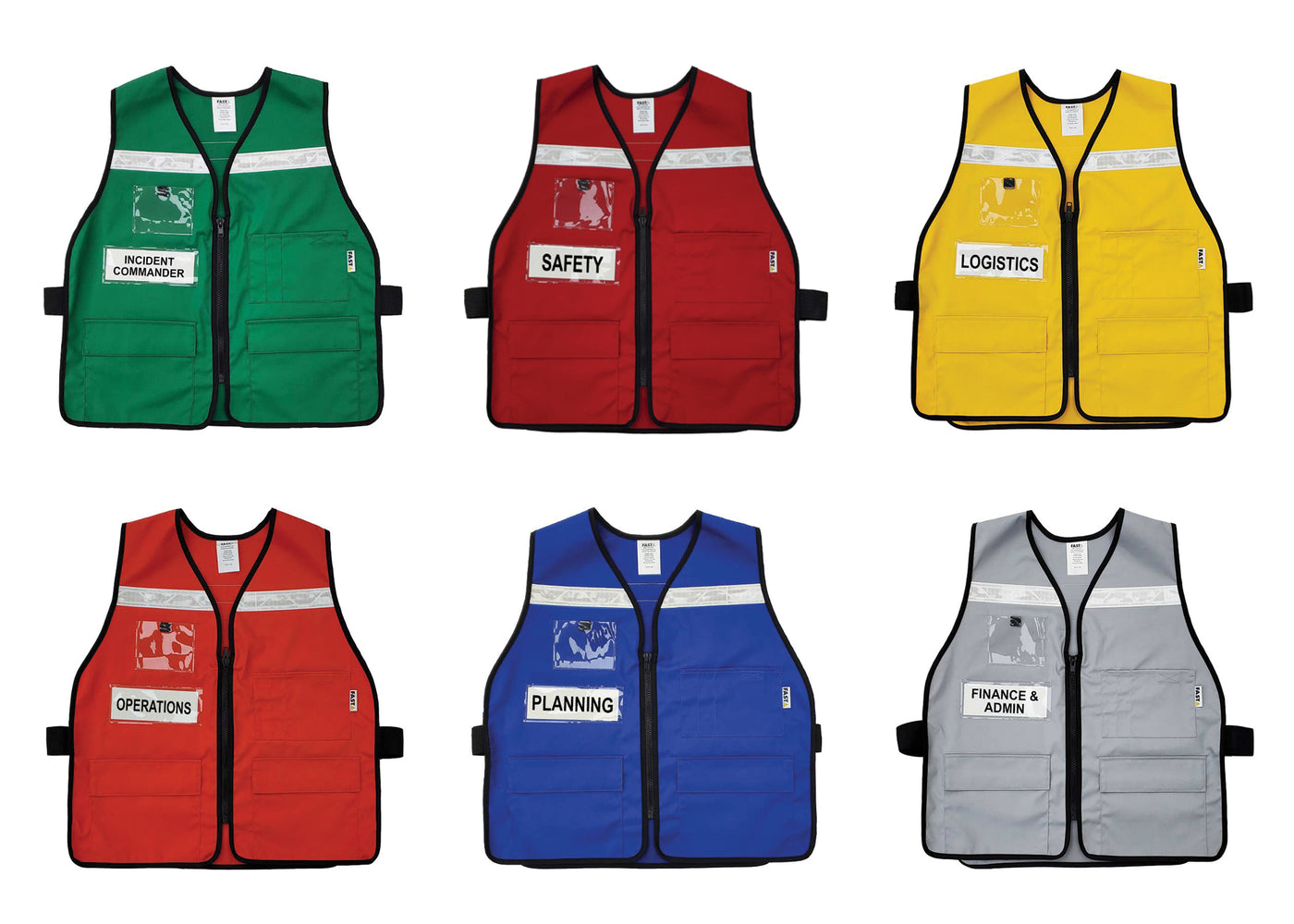Incident Command (ICS) Vest (VEST1130) Poly Cotton | ESS Volunteer Ide ...