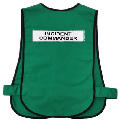 Incident-Command-ICS-Vest-VEST1185-5-Poly-Cotton-Identification-Vest-Green-Back from fastlimited.com