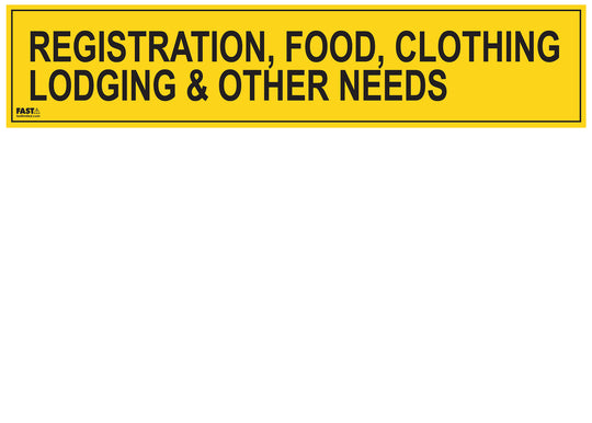 Small Reception Centre Sign (SIGN1005)