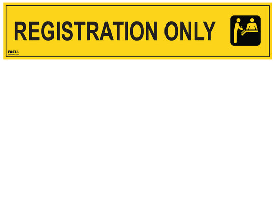 Small Reception Centre Sign (SIGN1005)