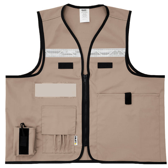 Incident Command (ICS) Vest (VEST1017.5) Poly Cotton | Deluxe Identification Vest
