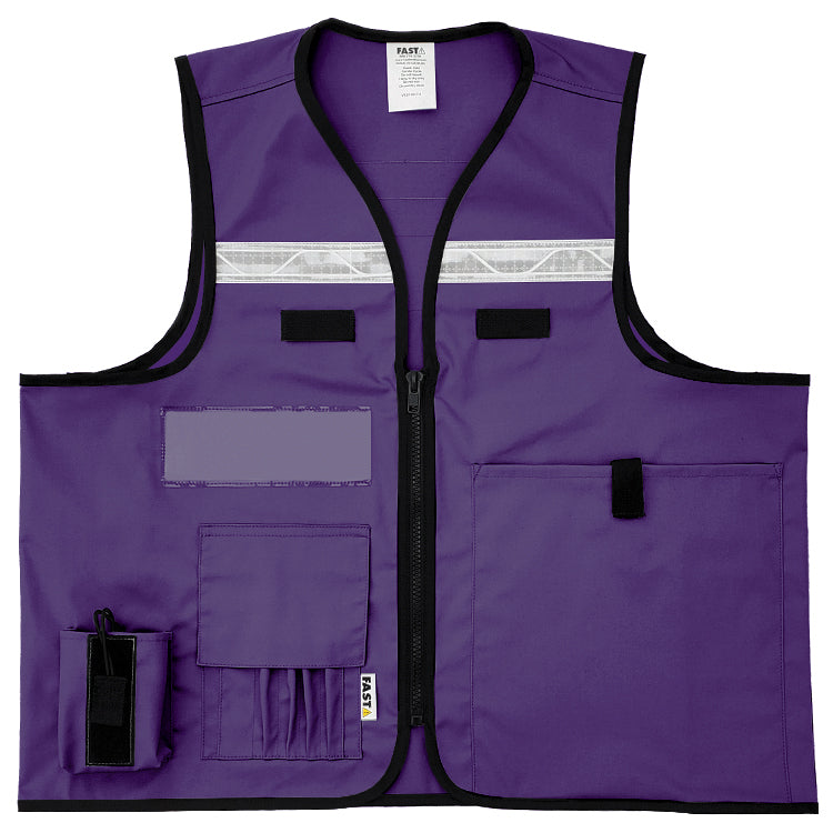 Incident Command (ICS) Vest (VEST1017.5) Poly Cotton | Deluxe Identification Vest