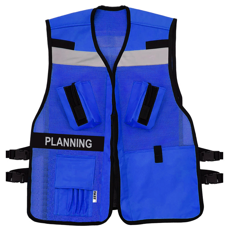 Incident Command (ICS) Vest (VEST1025)  Heavy Mesh | Identification Vest | SAR