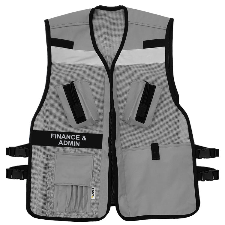 Incident Command (ICS) Vest (VEST1025)  Heavy Mesh | Identification Vest | SAR