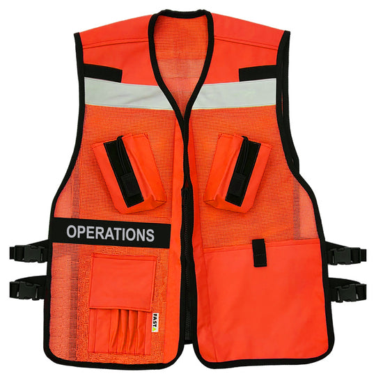 Incident Command (ICS) Vest (VEST1025)  Heavy Mesh | Identification Vest | SAR