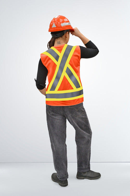 High Visibility Mesh Vest Surveyor Style – Women (WV152)