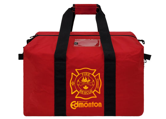 Built for dependable gear storage and easy access, this bag combines durable construction with practical organization.

• Material: 1000 denier Cordura
• 1 full-length top-opening zipper for easy access to gear
• 2 zippered end pockets
• Mylar ID pocket on the bag lid for easy identification
• Yellow high-gloss reflective on both ends of the gear bag
• Customize with your logo (setup fee charge).