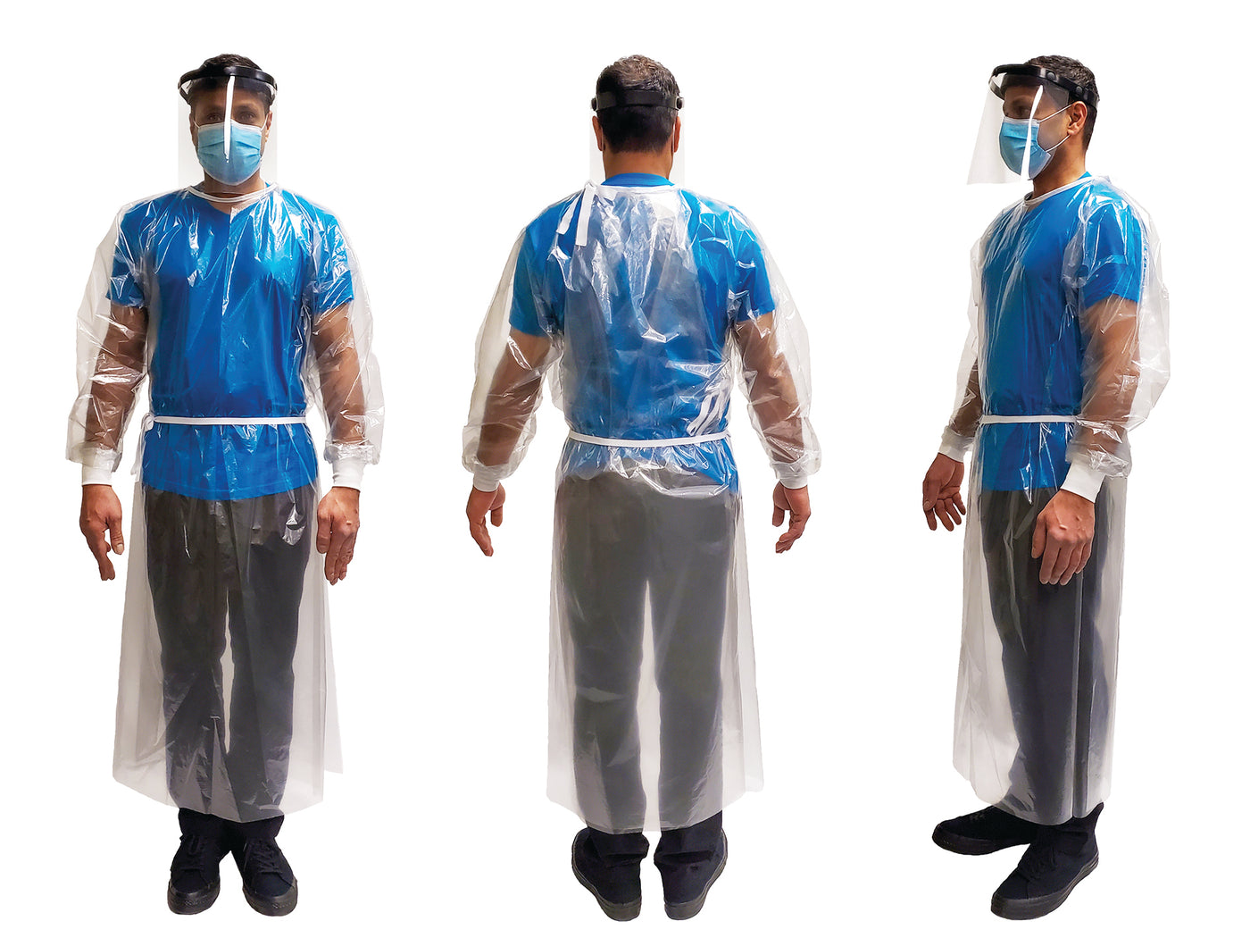 Level 3 Disposable Emergency Medical Isolation Gown (GOWN100C)